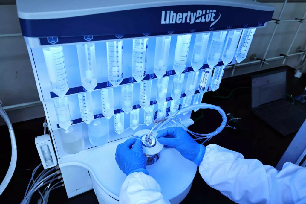 peptide synthesizer scientist